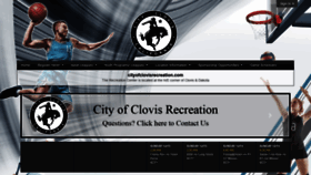 What Cityofclovisrecreation.com website looked like in 2019 (4 years ago)