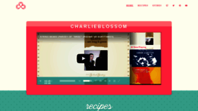 What Charlieblossom.com website looked like in 2019 (4 years ago)