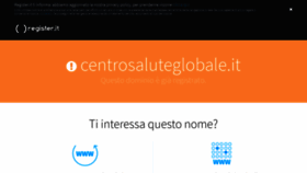 What Centrosaluteglobale.it website looked like in 2019 (4 years ago)