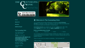 What Counselingclinicofiowa.com website looked like in 2019 (4 years ago)