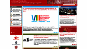 What Congresosdelalengua.es website looked like in 2019 (4 years ago)