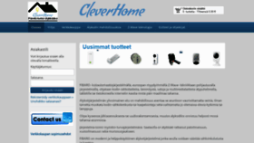 What Cleverhome.fi website looked like in 2019 (4 years ago)