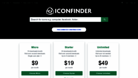 What Cdn0.iconfinder.com website looked like in 2019 (4 years ago)