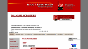 What Cgteduc.fr website looked like in 2019 (4 years ago)
