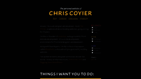 What Chriscoyier.net website looked like in 2019 (4 years ago)