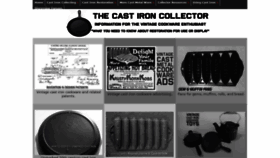 What Castironcollector.com website looked like in 2019 (4 years ago)