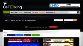 What Cstalking.tv website looked like in 2019 (4 years ago)