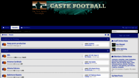 What Castefootball.us website looked like in 2019 (4 years ago)