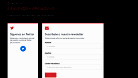 What Circulovivo.com website looked like in 2019 (4 years ago)