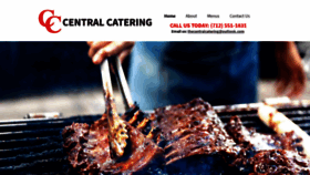 What Centralcatering.net website looked like in 2019 (4 years ago)