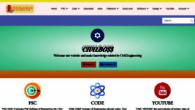 What Civilboss.com website looked like in 2019 (4 years ago)