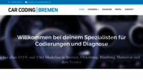 What Carcodingbremen.de website looked like in 2019 (4 years ago)