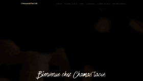 What Chamas-tacos.com website looked like in 2019 (4 years ago)