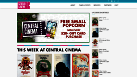 What Centralcinema865.com website looked like in 2019 (4 years ago)