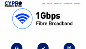 What Cyprobroadband.in website looked like in 2019 (4 years ago)
