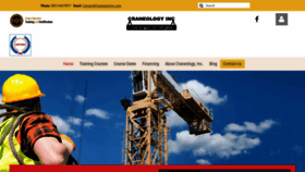 What Craneologyinc.com website looked like in 2019 (4 years ago)
