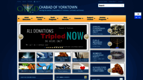What Chabadyorktown.com website looked like in 2019 (4 years ago)
