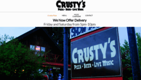 What Crustysmccall.com website looked like in 2019 (4 years ago)