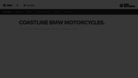 What Coastlinebmwmotorcycles.com.au website looked like in 2019 (4 years ago)