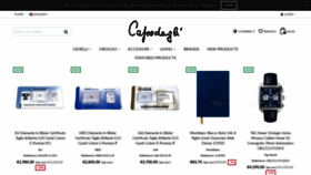 What Capodagli.shop website looked like in 2019 (4 years ago)