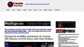 What Canadafreepress.com website looked like in 2019 (4 years ago)