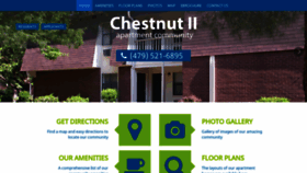 What Chestnutfayetteville.apartments website looked like in 2019 (4 years ago)