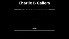 What Charliebgallery.com website looked like in 2019 (4 years ago)