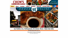 What Chowschinese.com website looked like in 2019 (4 years ago)