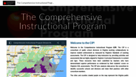 What Cip.education website looked like in 2019 (4 years ago)
