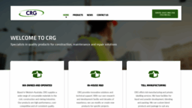 What Crg.solutions website looked like in 2019 (4 years ago)