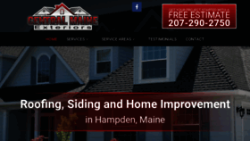 What Centralmaineexteriors.com website looked like in 2019 (4 years ago)