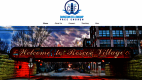 What Churchinroscoevillage.org website looked like in 2019 (6 years ago)