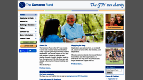 What Cameronfund.org.uk website looked like in 2019 (4 years ago)