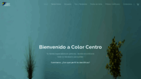 What Colorcentro.com.pe website looked like in 2019 (4 years ago)