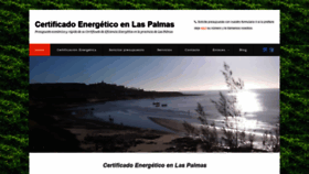 What Certificadoenergeticoenlaspalmas.com website looked like in 2019 (4 years ago)