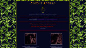 What Comsatangels.org website looked like in 2019 (4 years ago)
