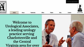 What Cvilleurology.com website looked like in 2019 (4 years ago)