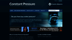What Constantpressure.com website looked like in 2019 (4 years ago)