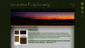 What Cornerstonefamilycounseling.org website looked like in 2019 (4 years ago)