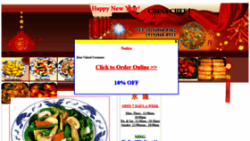 What Chinachefnc.com website looked like in 2019 (4 years ago)