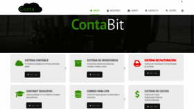 What Contabit.com website looked like in 2019 (4 years ago)