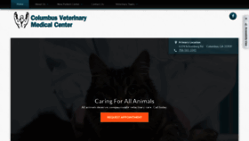 What Cvmcvet.com website looked like in 2019 (4 years ago)