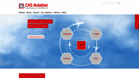 What Cas-aviation.aero website looked like in 2019 (4 years ago)