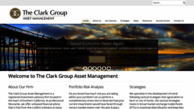 What Clarkgroupam.com website looked like in 2019 (4 years ago)