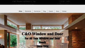 What Candowindows.com website looked like in 2019 (4 years ago)