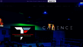 What Cadencelexington.com website looked like in 2019 (4 years ago)