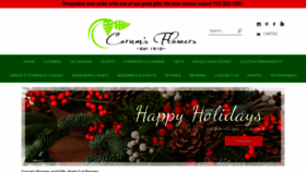 What Corumsflowers.com website looked like in 2019 (4 years ago)