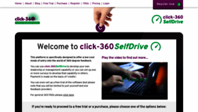What Click-360selfdrive.com website looked like in 2019 (4 years ago)