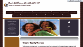 What Chestercountytherapy.com website looked like in 2019 (4 years ago)