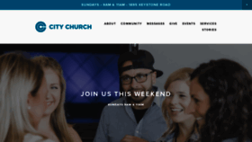What Citychurchtc.com website looked like in 2019 (4 years ago)